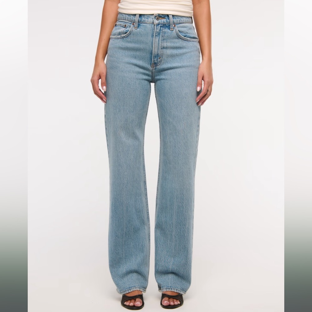 Abercrombie 90s Relaxed Jeans Medium Wash 27L